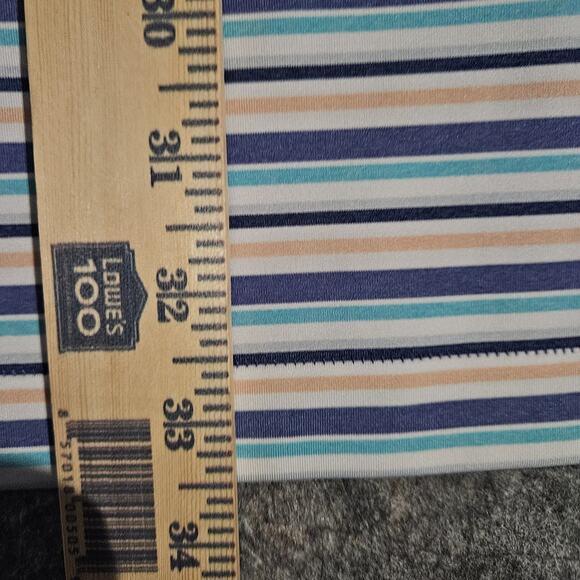 Peter Millar Summer Comfort Golf Polo Shirt Men's XXL Striped Regatta Golf Club - Picture 5 of 8